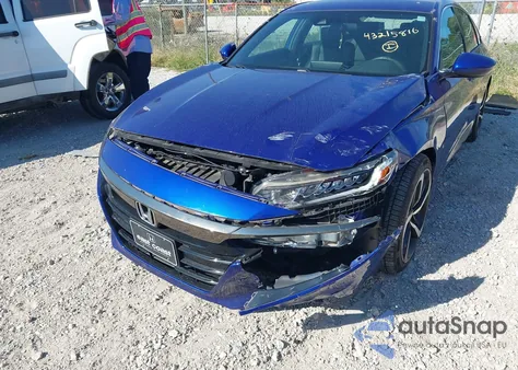 2019 Honda Accord Sport from USA, damaged, VIN 1HGCV1F31KA053004
